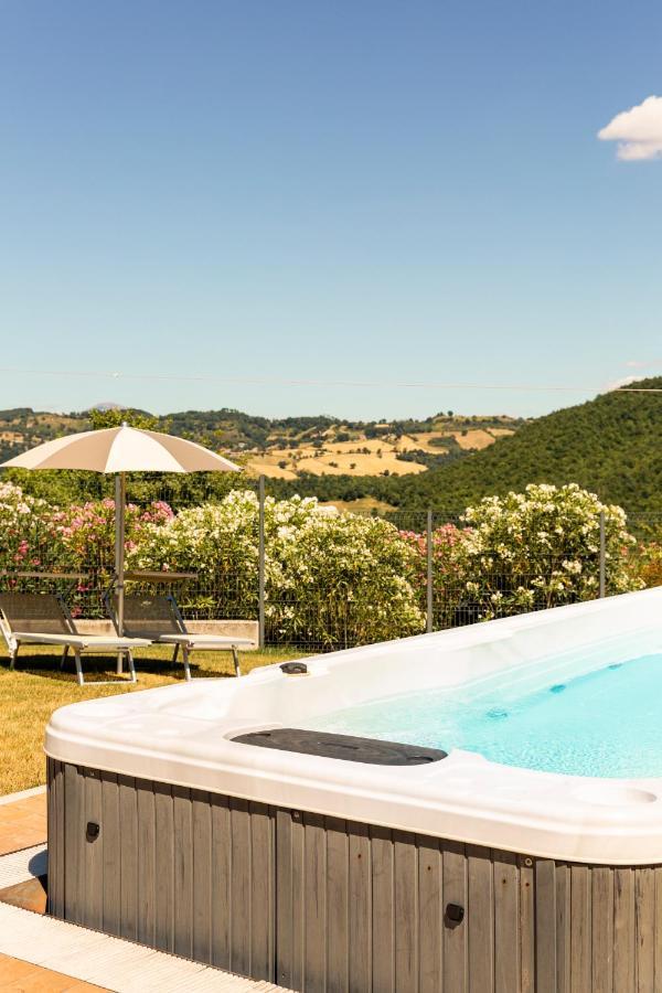 Tenuta Borgo Santa Cecilia Gubbio Exterior foto